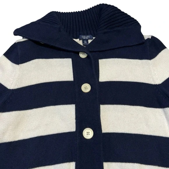 Chaps - Women’s Striped Sweater Sz. XL - Picture 2 of 4